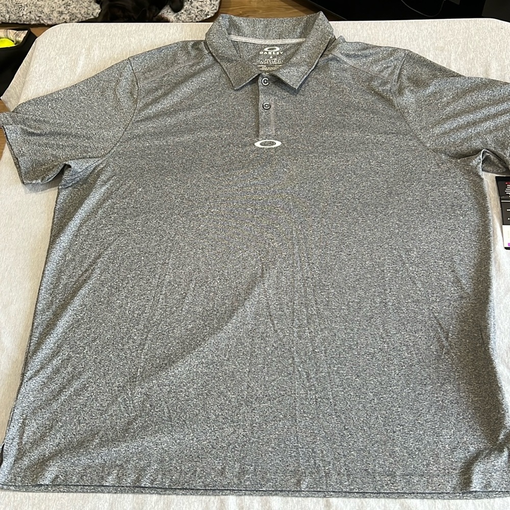 OAKLEY polo golf shirt NWT